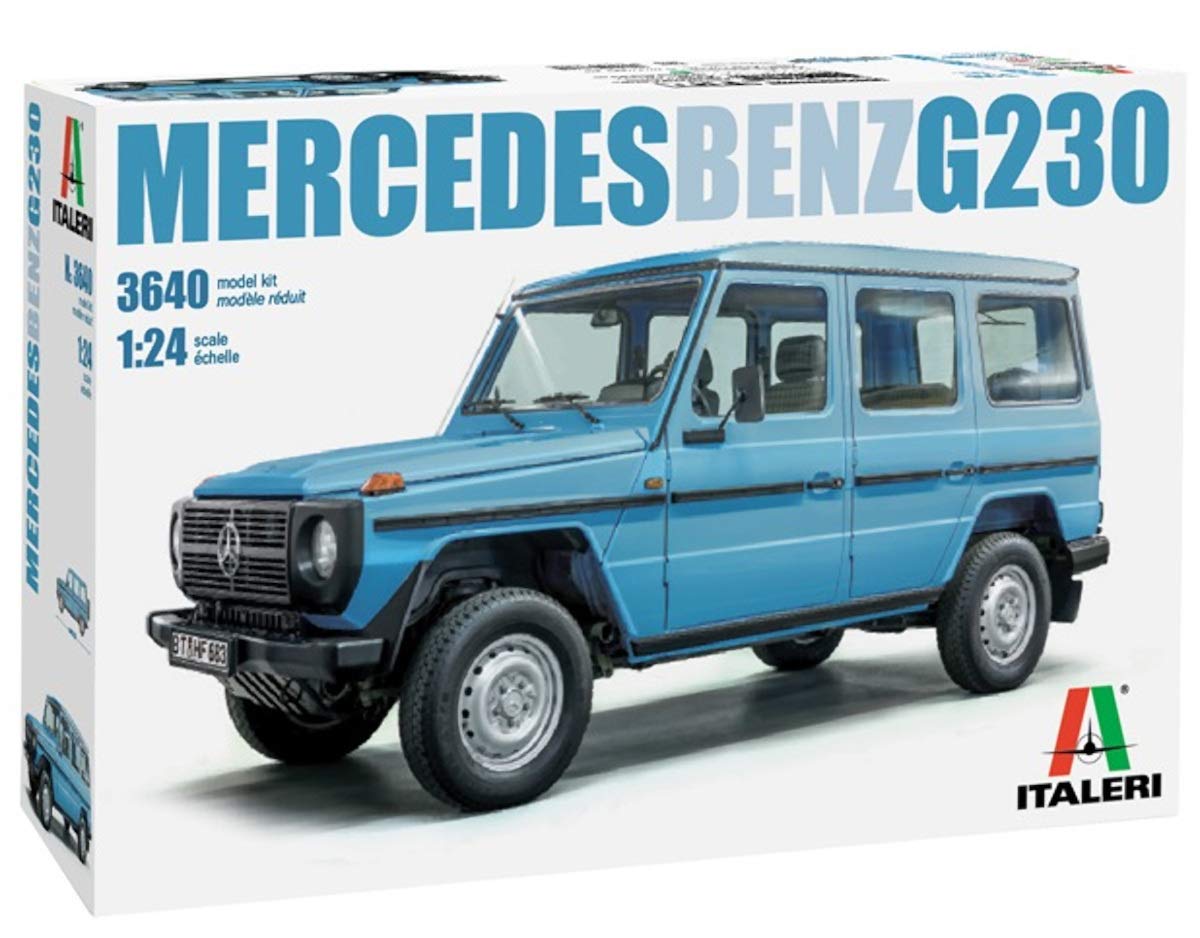 

Italeri Масштаб 1/24 Mercedes-Benz G 230 Geländewagen Пластиковый набор модели IT3640