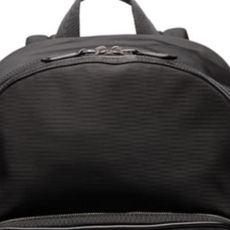 Bally stripe-detail backpack