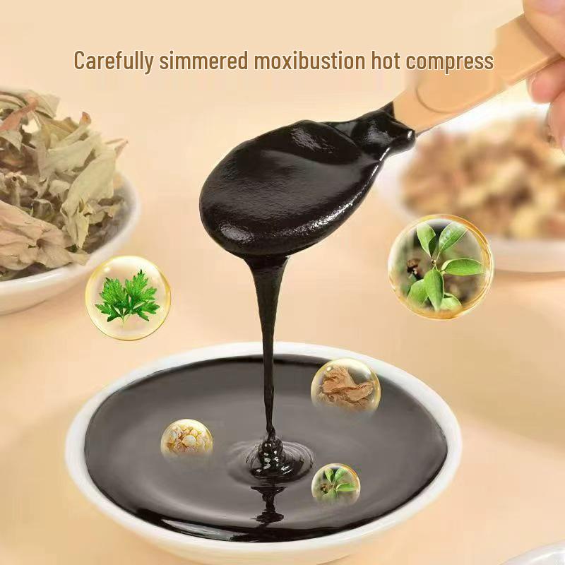 Five Elements Ginger & Mugwort Patch - Neck, Shoulder & Knee Warm Protector with Moxibustion Heating