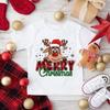 Just A Girl Who Loves Christmas Printed Kids Shirts Child Christmas Party T-shirt Top Xmas Vibes Outfit Child Short Sleeve Tee