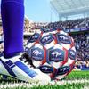 Balón de Fútbol Talla 5 Estampado con Emblema de Club de Fútbol Francés - Duradero, Cosido a Máquina, Suave y Cómodo, Adecuado para Entrenamiento y Partidos Regalo