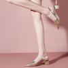 Women's Sandals High Heels Pumps Heeled Buckles Ladies Shoes Pointed Toe Shoe Summer 2025 Offers Wholesale Bulk And Low Price