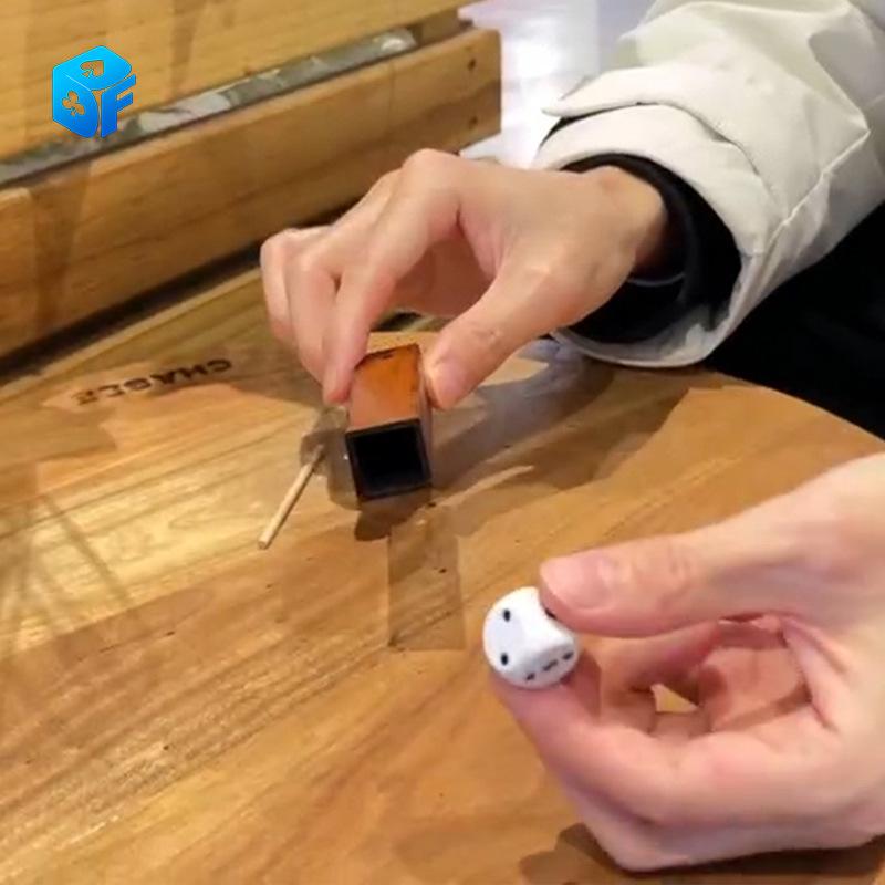 Northern Magic Trä Houdini Tärningar Escape Props - Interaktivt, Close-up Magiverktyg.