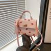 Adorable Summer New Small Square Bag Trendy Versatile Pu Leather Crossbody Bag