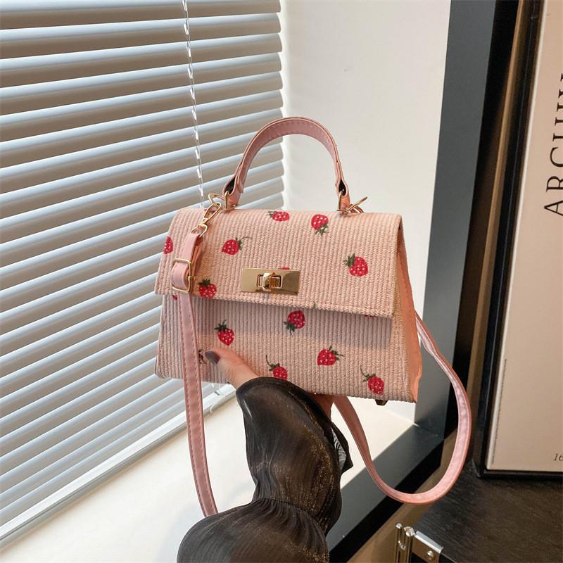 Adorable Summer New Small Square Bag Trendy Versatile Pu Leather Crossbody Bag