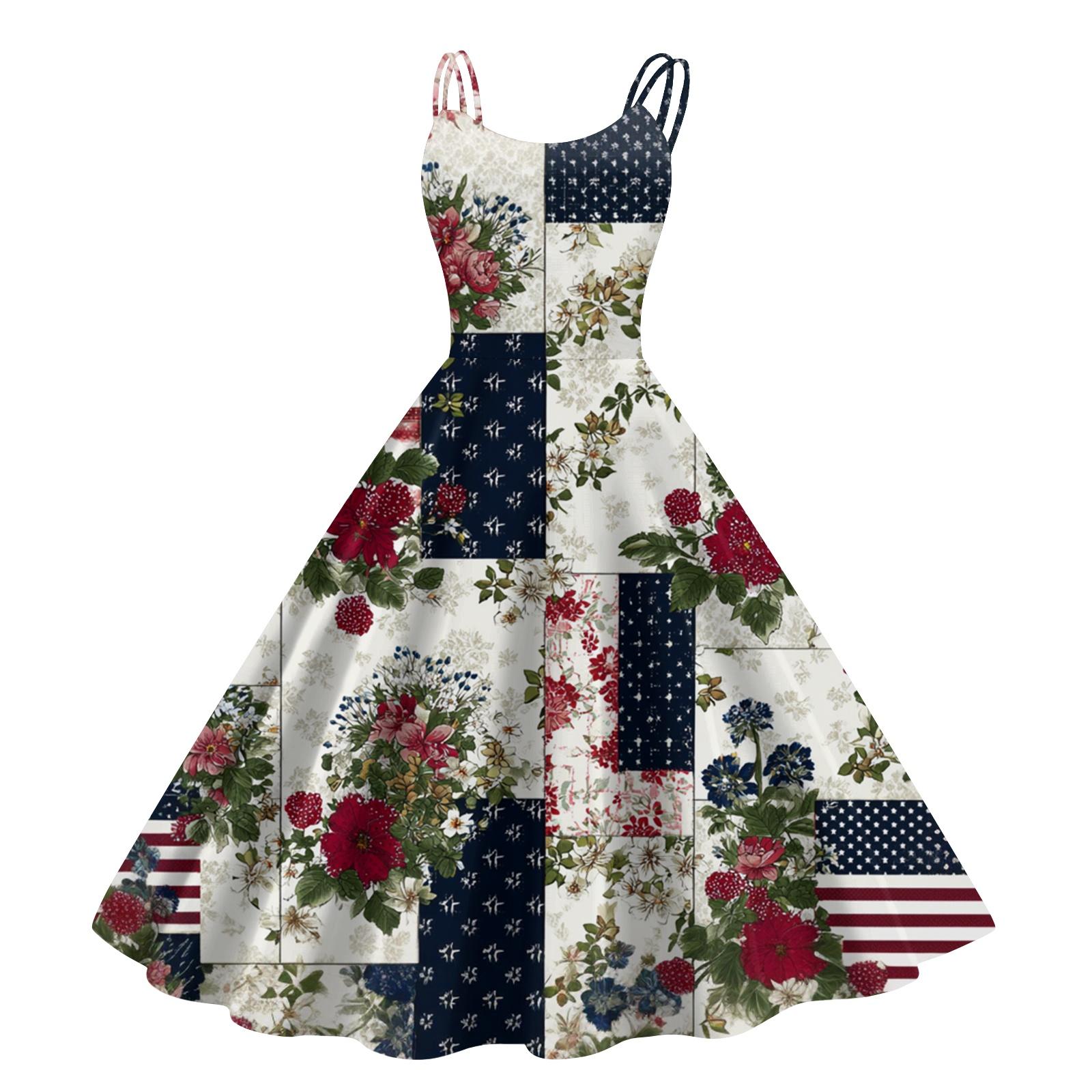 

Женское платье с принтом, сексуальное, с открытыми плечами, в стиле панк, винтажное XXL синий