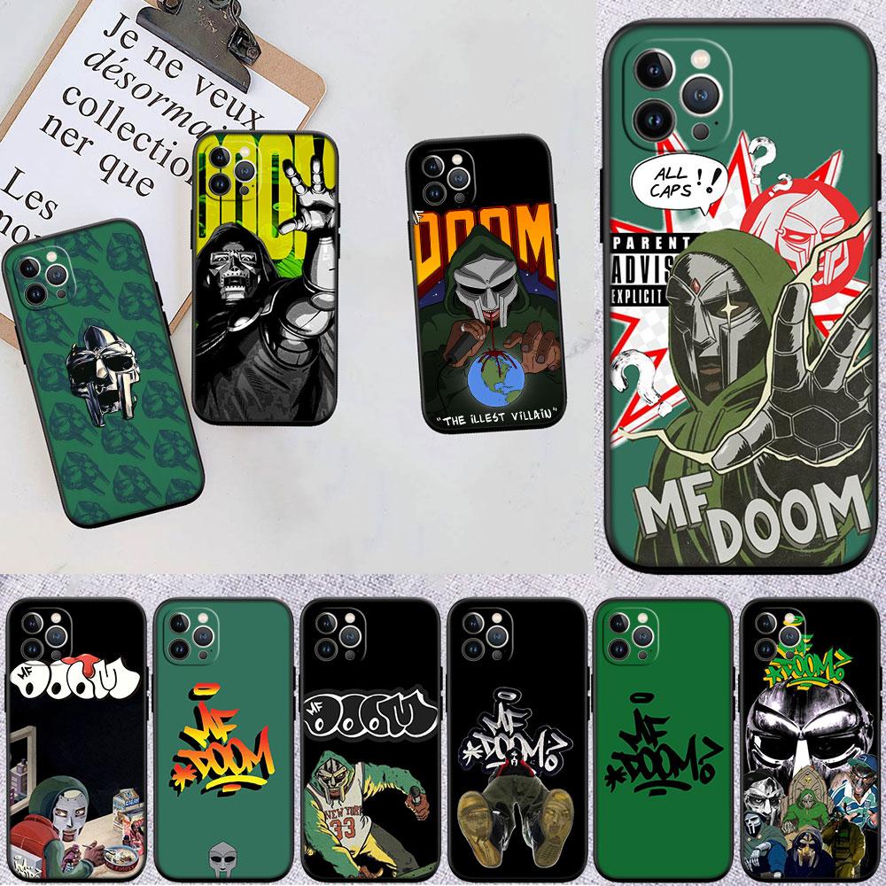 LO61 MF DOOM Soft Shell Phone Case for Samsung Galaxy Note 10 20 S23 S24 S25 Ultra FE Plus Edge Lite A02S A35 A07 A17