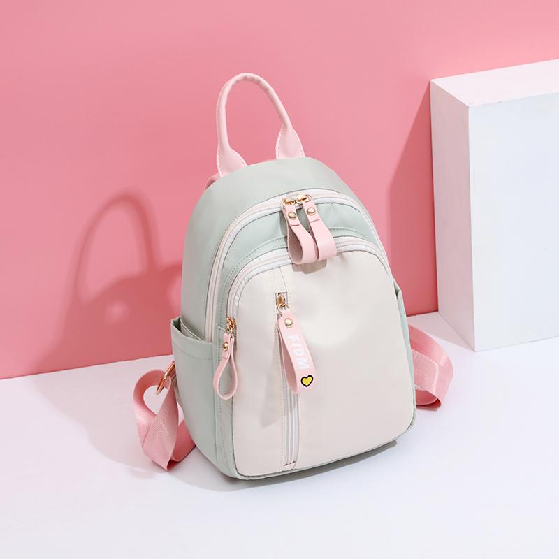 Youth Fashion Backpack Beautiful Color Contrast Playful Backpack All The Foreign School Bag Travel Bag