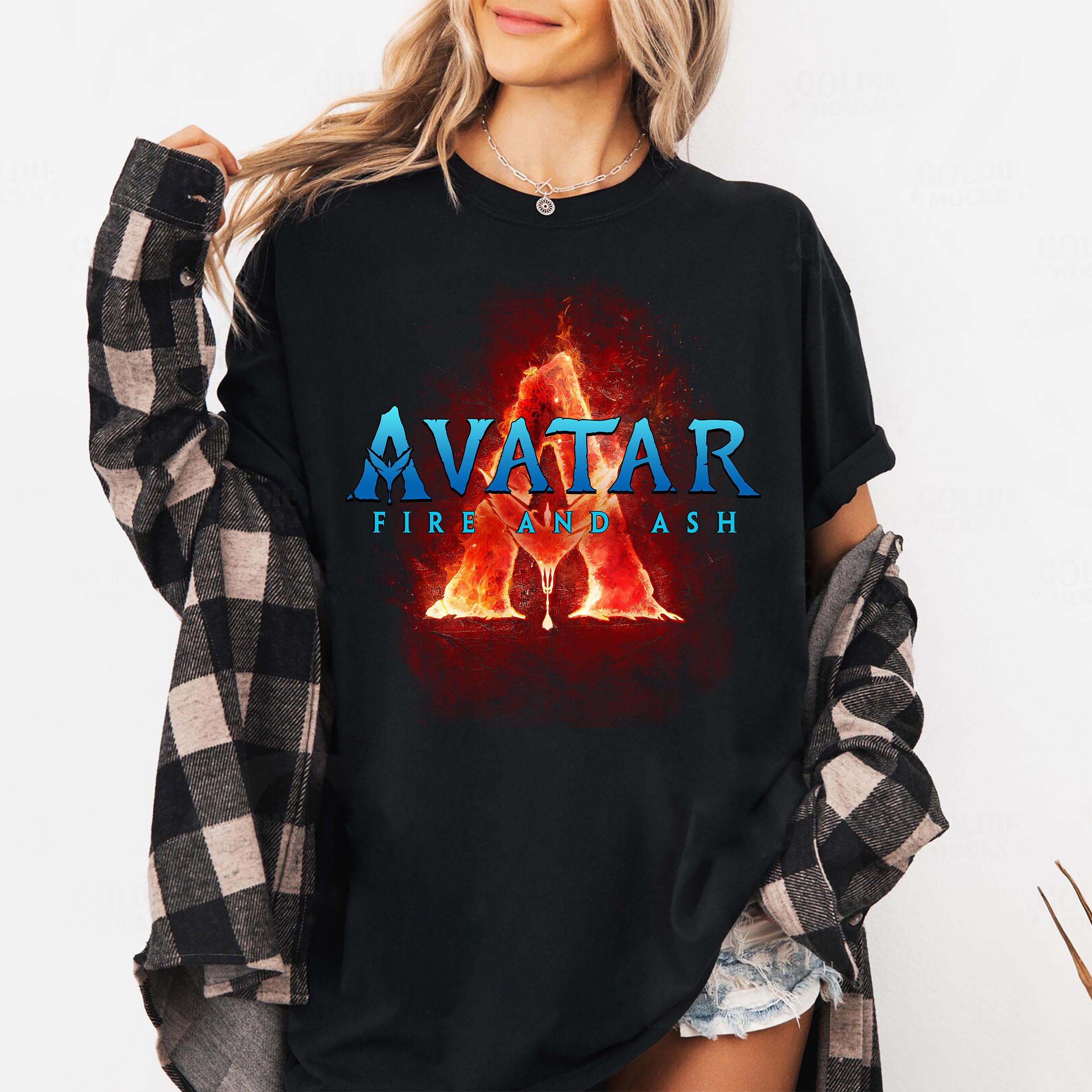 

Avatar Fire and Ash Shirt Avatar Movie Lovers Tee Summer Mens and Womens Loose and Breathable Tshirt Top S