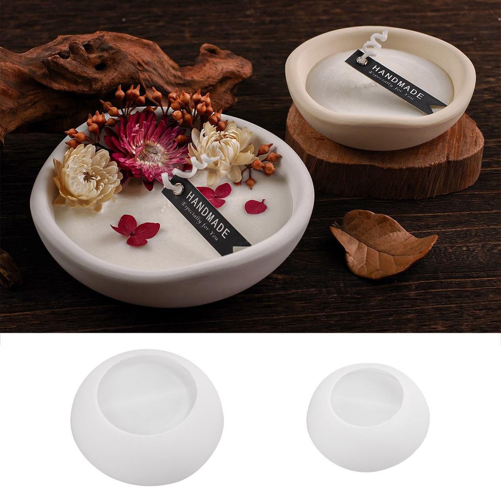 Artistic Irregular Shape Silicone Mold Hand-Making Bowl Mould Suitable for Enthusiasts to Create Resin Bowls and Trays