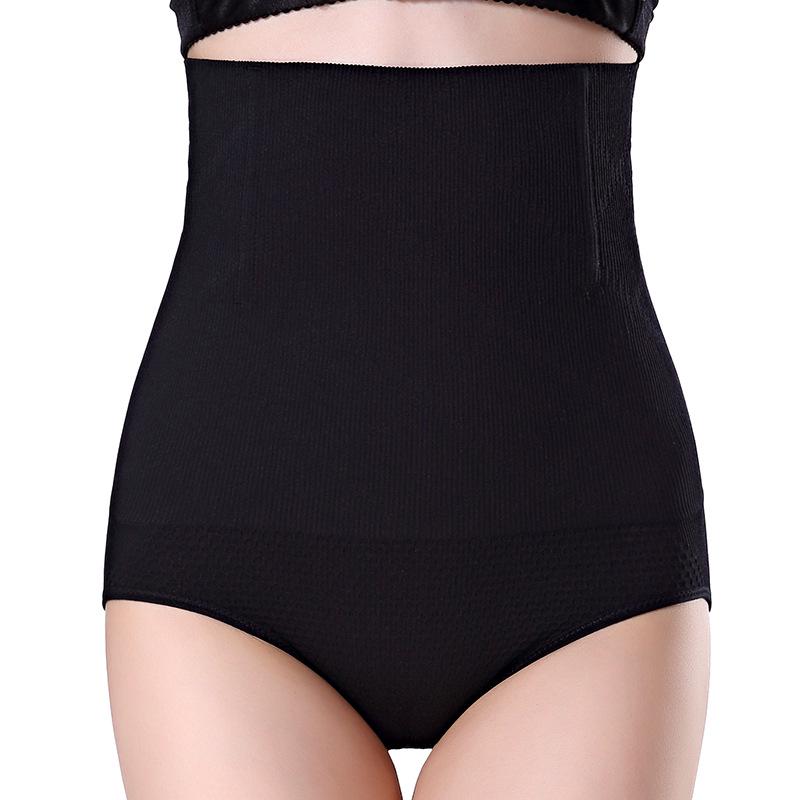 Sexy Slimming High Waist Underwear Women Shapewear Briefs Thin Mid-lumbar Abdomen Hips Lace Lingerie Boxers Body Shapers