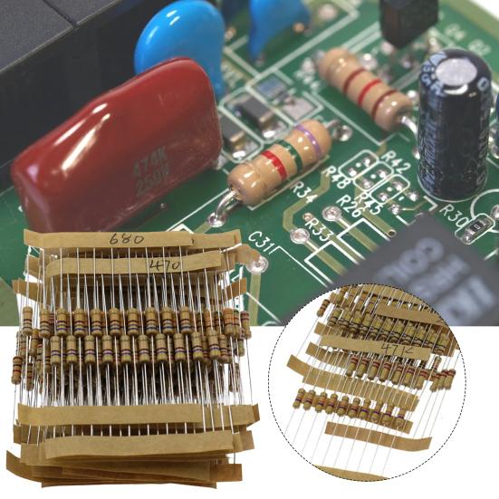 Einfach zu installierende Widerstandskomponenten Langlebig Sicher Universelle Elektronische Festwiderstände