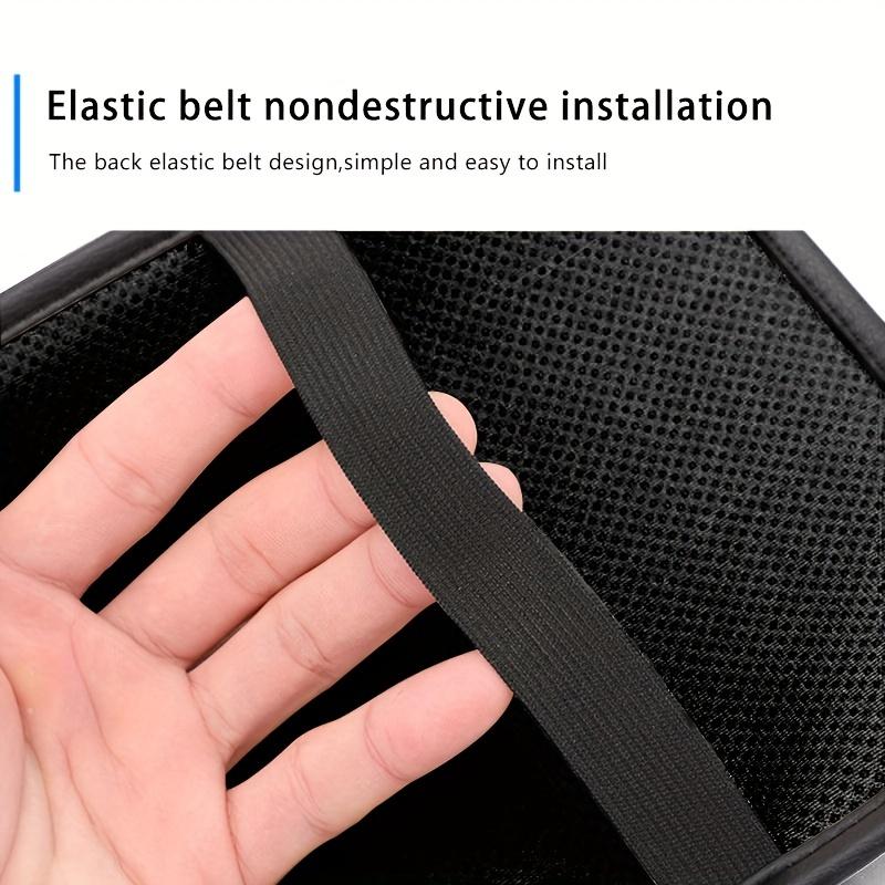 Luxury Car Armrest Pad - Universal Fit, Quilted Diamond Pattern, Comfortable Cushioning for Vehicle Center Console, Auto Interior Accessories