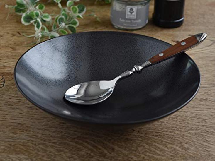 Set of 4 Lindstymest PIANO Piano Black Soup Pasta Plates Safety Tableware Black Black Tableware Porcelain Pasta Plate Salad Plate Curry Plate &