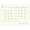 DaiGo 2026 Schedule Book Mill Weekly Left A6 Yellow E9626