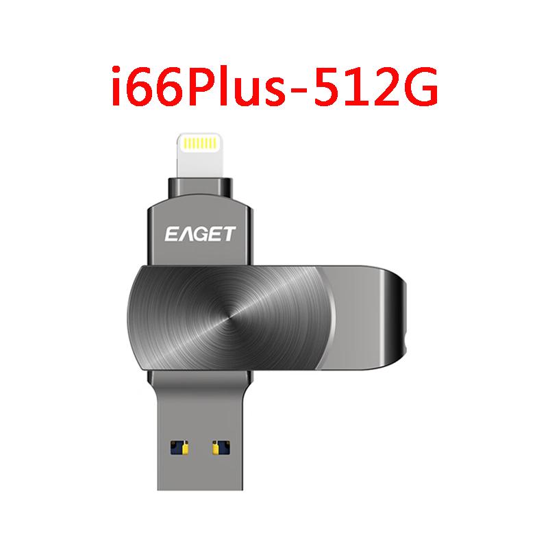 EAGET i66Plus 512GB Dual Interface High-Speed USB Drive