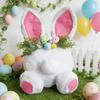 Easter Rabbits Butt Wreath Spring Garland Easter Decor DIY Cute Bunny Butt Home Wall Decoration For Porch Yard Living Room