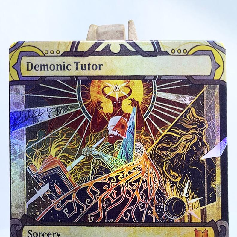 Brainsto Demo Tutor Time Warp Teferi'S Protect  Enjp Alternate Art Holofoil Tcg English Card Quality Board Trading Card Game