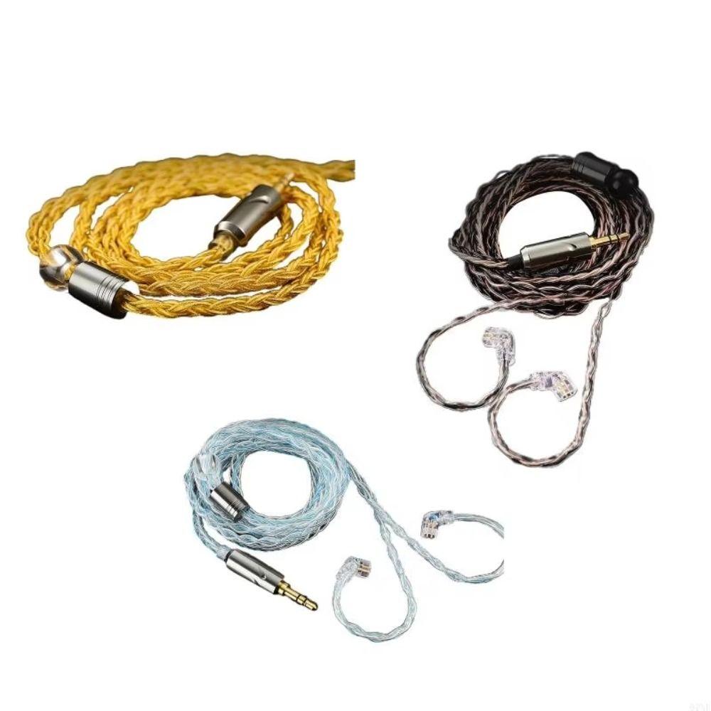 Upgrade Cord KZ Earphone Cable Silver Plated KZ Wired Headphones  For ZXN ZXT VK4