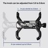Bicycle Phone Holder Stem Top Cover Mount 360 Degrees Rotating