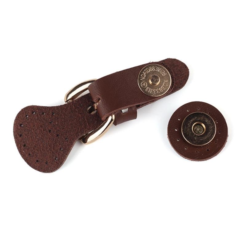 Professional Bag Closure Snap Lock Metal Button Clasp Accessories For PU Leather Crafting DIY Purse Hardware Supplies