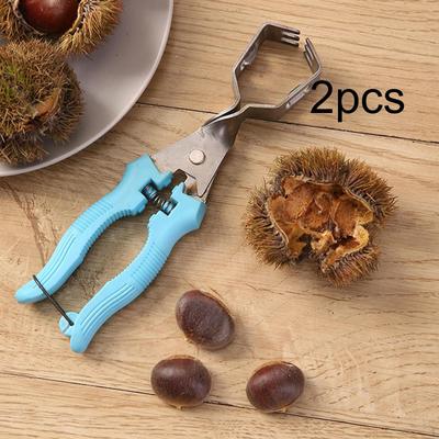 Chestnut Plier Shelling Tool Kitchen Compact Easy To Use Practical Chestnuts Sheller for Dry