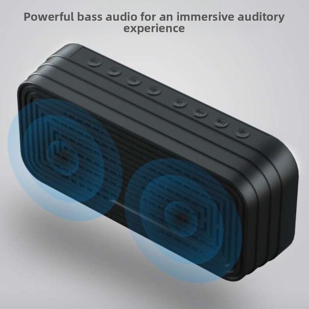 Large LED Screen LED Mirror Screen Alarm Clock Digital Display Dual Alarm Bluetooth Speaker Smart Portable FM Radio Clock