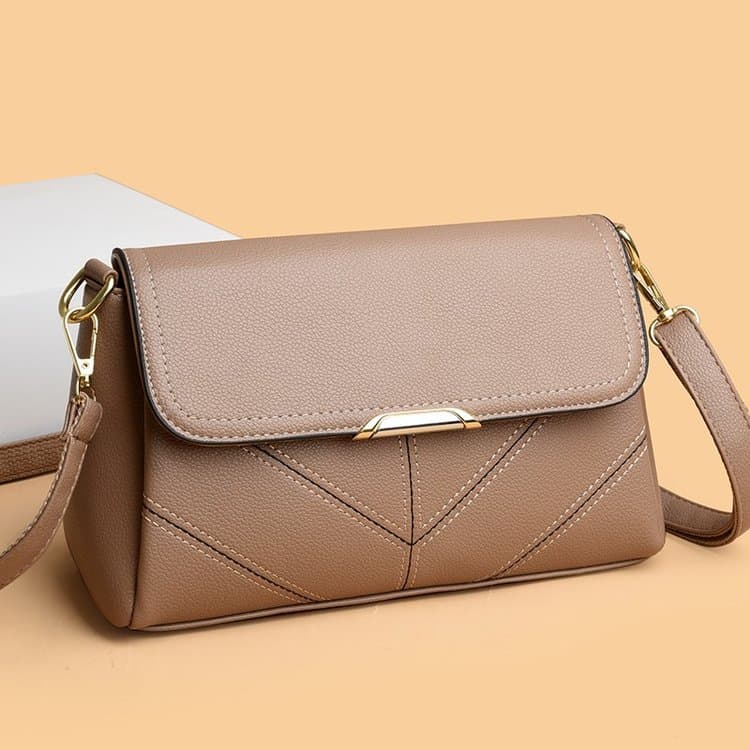 Women's new flip small square bag shoulder messenger bag