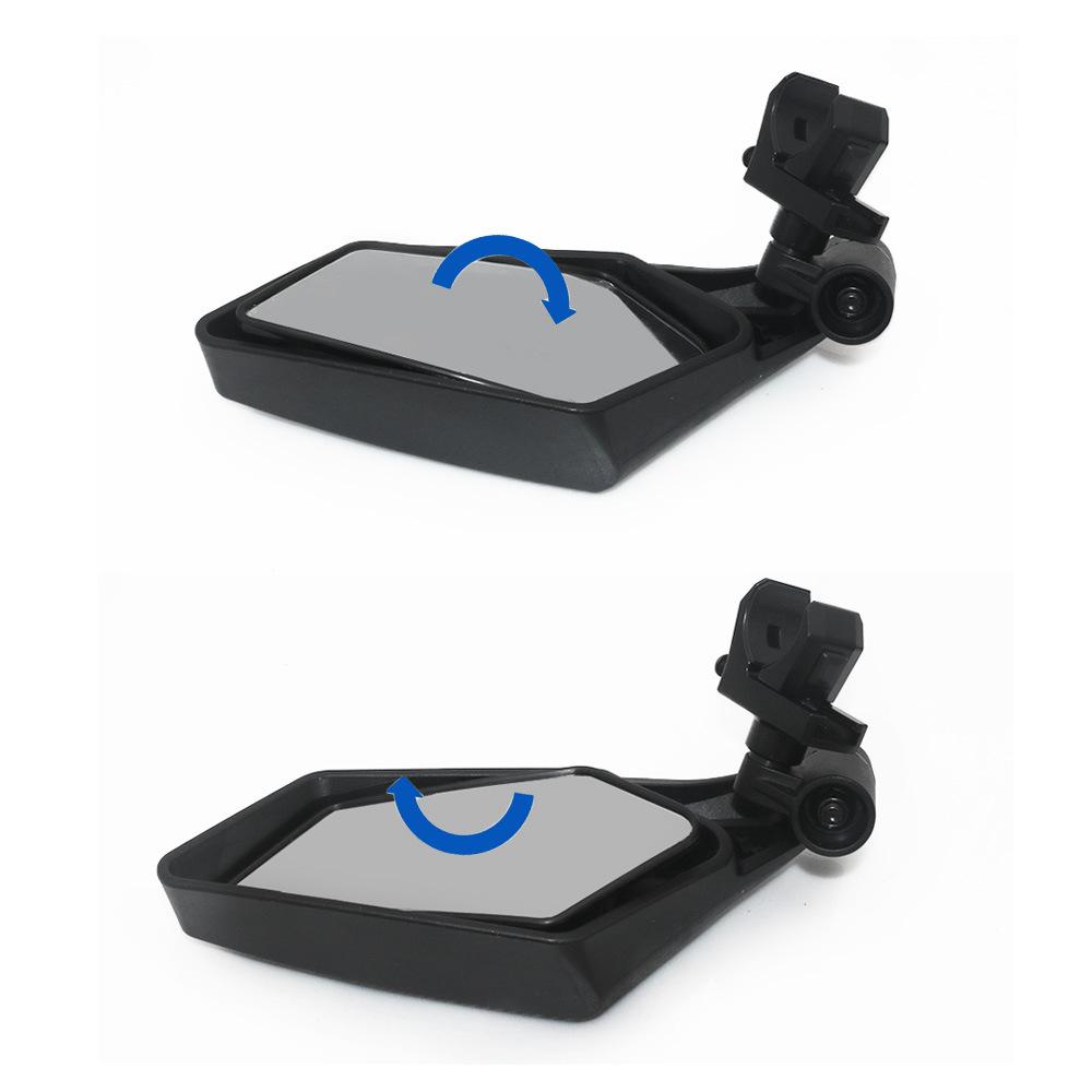 UTV Rearview Side View Mirrors 180° 360° Adjustable 715002898 for Can Am Maverick X3 Max R RR 4x4 XMR XDS Turbo DPS 2017-2025