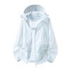 Outdoor ice silk sunscreen clothing men's summer UV protection UPF10 + casual loose sports couple sunscreen clothing set