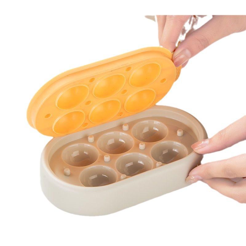 Popular Silicone Ice Ball Mold Tray for Homemade Round Ice