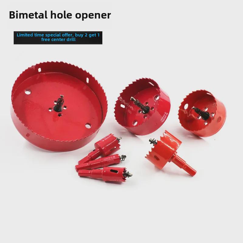 Bimetalový víceúčelový vrták pro opracování dřeva, sádry, kovu a plastu