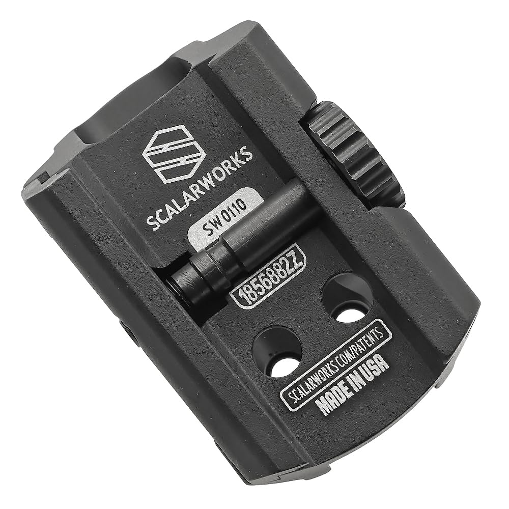 Ryohin Takehin Evolution Gear T1/T2 Compatible High Mount 20mm Rail SCALARWORKS LEAP Replica 6068 Aluminum Hard Anodized (1.54 Inch)