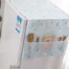 Refrigerator Dust Cover PEVA Home Water and Oil Proofing Refrigerator Cover Towel for Kitchen