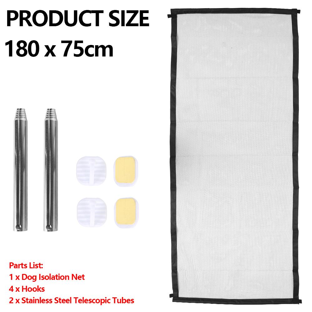 Pet Dog Barrier Fences Pet Isolated Network Folding Breathable Mesh Play Dog Safety Fence for Stairs Doorways Indoor and Outdoor