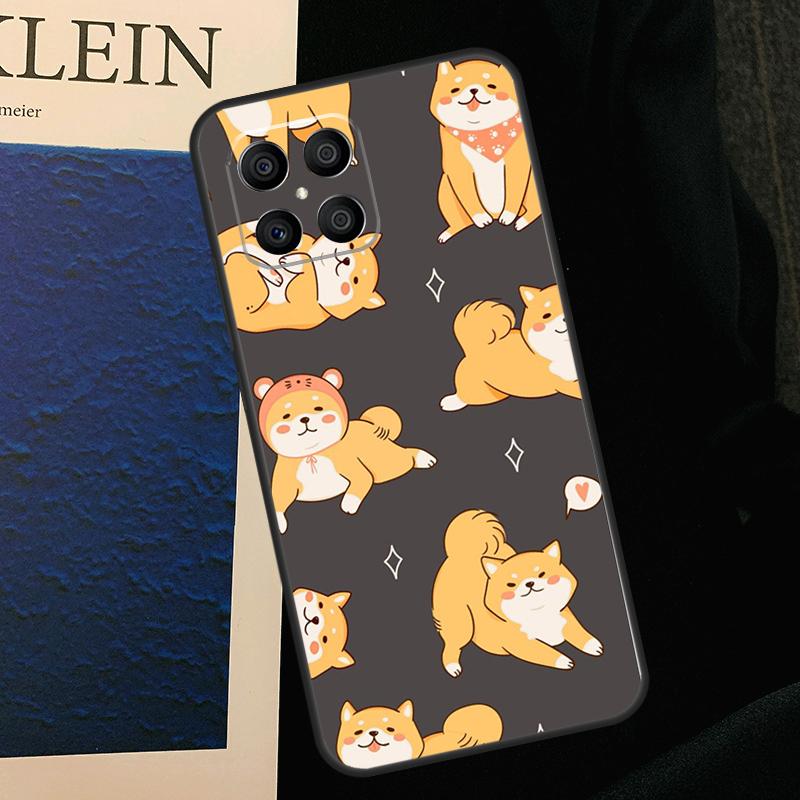Cute Shiba Inu Case For Honor 200 Lite Magic 7 5 6 Pro Honor X9c X9b X9a X8b X8a X8 X9 50 70 90 Cover