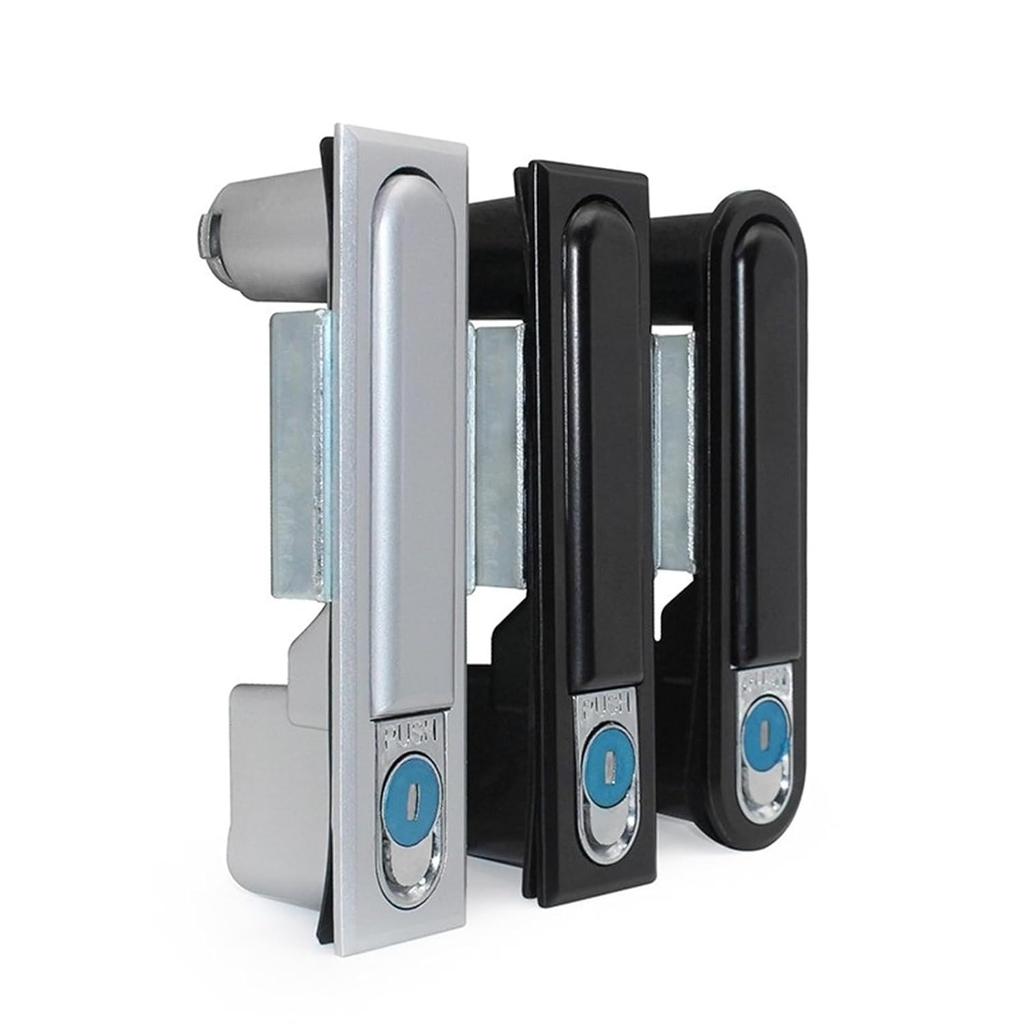 Electric Cabinet Switch Electric Appliance Control Cabinet Lock Ms818 Toolbox Lock Equipment Cabinet Door Handle Lock 1Pcs(818-2)