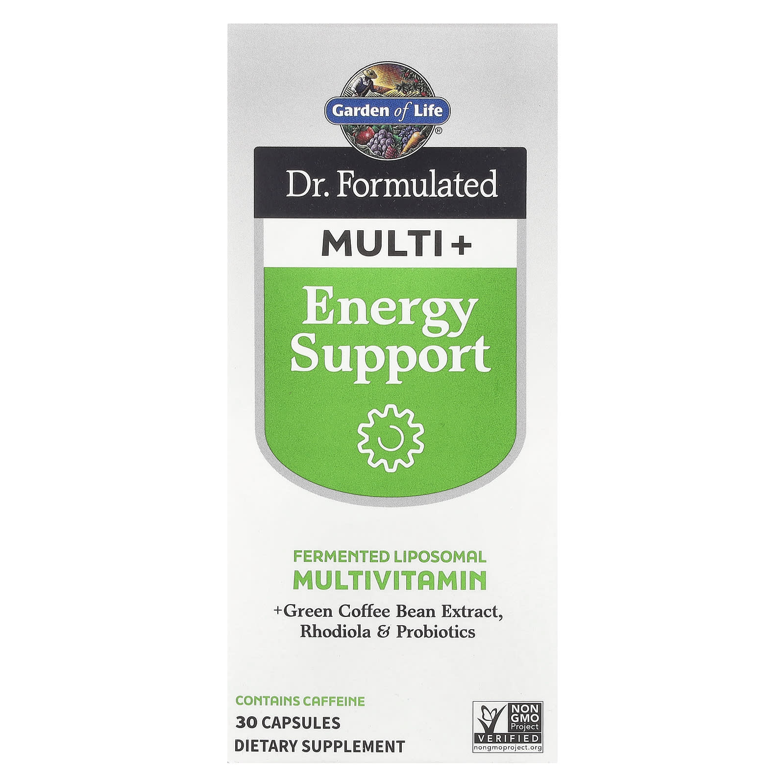 

Garden of Life, Perlmutter Multi+, Energy Support, 30 Capsules