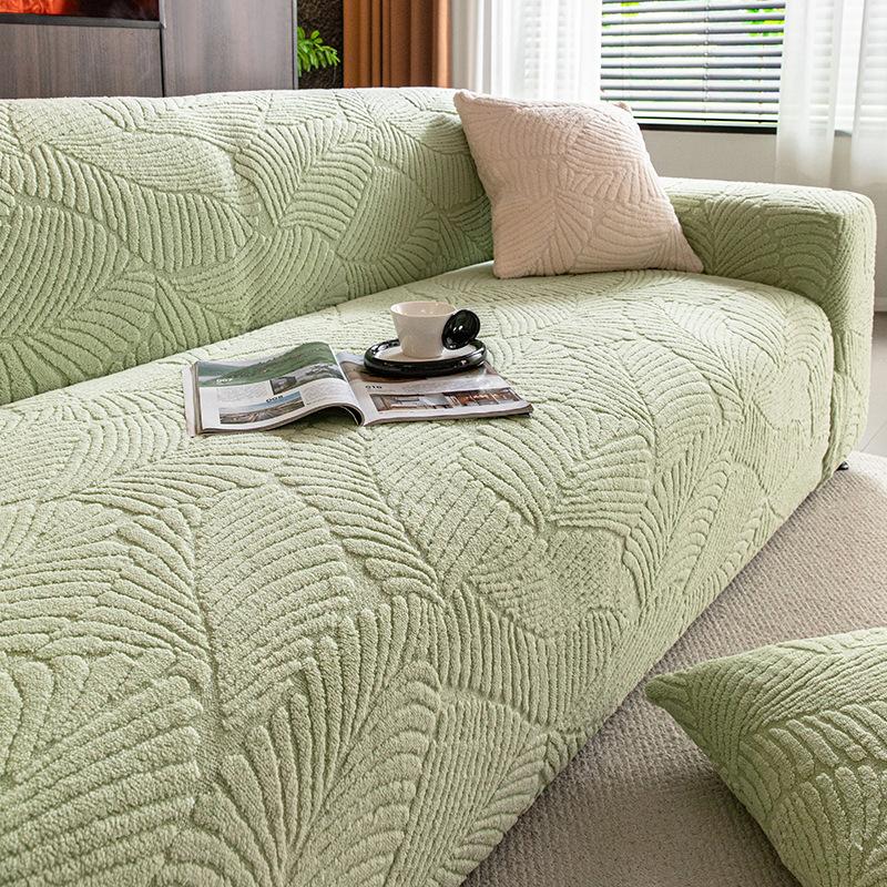 Simple Style Thick and Comfortable Velvet Sofa Cover New Autumn and Winter All Inclusive Universal Sofa Cover