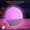 Smart Wake Up Light Sunrise Alarm Clock White Noise Machine Bluetooth Speaker with 30 Sleep Sound for Heavy Sleeper Perfect Gift