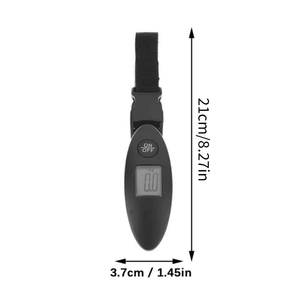 Portable Digital Scale For Luggage And Packages With LCD Display Accurate To 40KG Compact Postal Weighing Tool