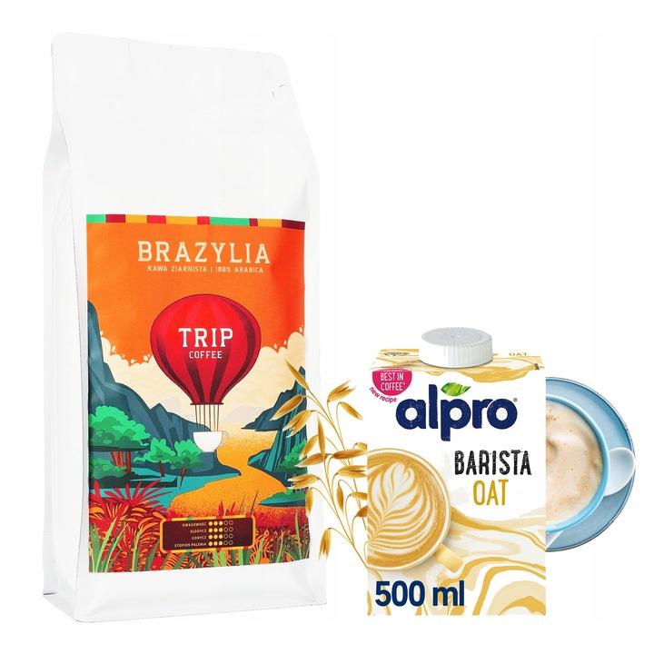 Kaffeebohnen Trip Coffee Brasilien 100% Arabica 1Kg Frisch Geröstet