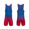 Canottiera da Lotta Libera con Stampa a Trasferimento Termico Uomo Donna Spandex Lycra Tuta Atletica a Compressione