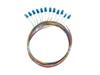 Lanberg SM LC/UPC SEMI TIGHT 9/125 G657A1 12X2M Multicolor Fiber Optic Pigtail