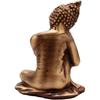 Brass Buddha Resting Showpiece, Brown, Material - Brass, Showpiece for Home Decor, Home Decor Items,