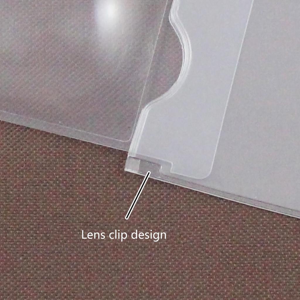 Credit Card Size 3Times Magnifiers, Each Magnifier for Reading has 3Times Fresnel Lens,Pocket Magnifier, Reading Magnifi