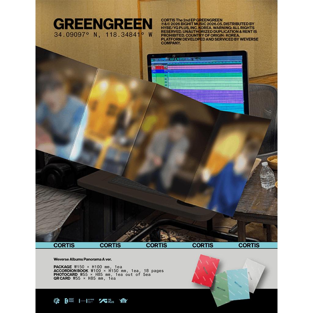 [PRE-ORDER] The 2nd EP [GREENGREEN] (Weverse Albums ver.) (Random)