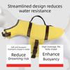 Adjustable Pet Life Vest High Flotation with Handle Dog Life Jacket Waterproof Breathable Pet Surfing Costume Swimming