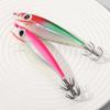 Luminous Copper Sinker Artificial Jigs Squid Hook Fishing Tackle Octopus Bait Wood Shrimp Lures