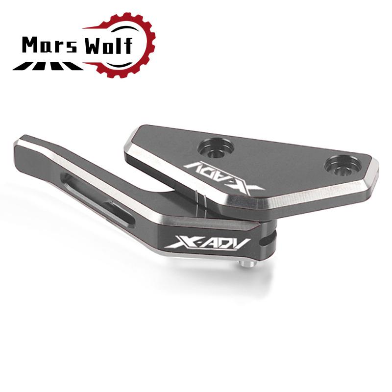 For HONDA X-ADV XADV 750 X ADV X-ADV750 2021 2022 Motorcycle CNC Parking Hand Brake Lever Handbrake Parking Brake Lever темно серый